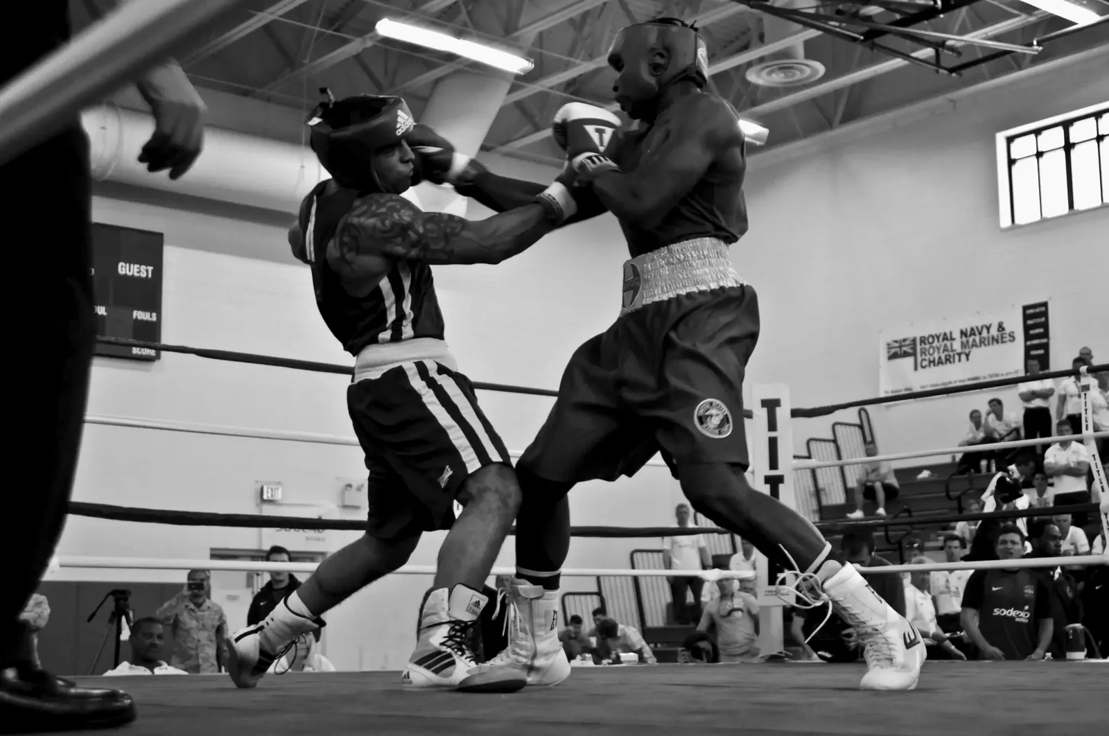 Sparring en salle